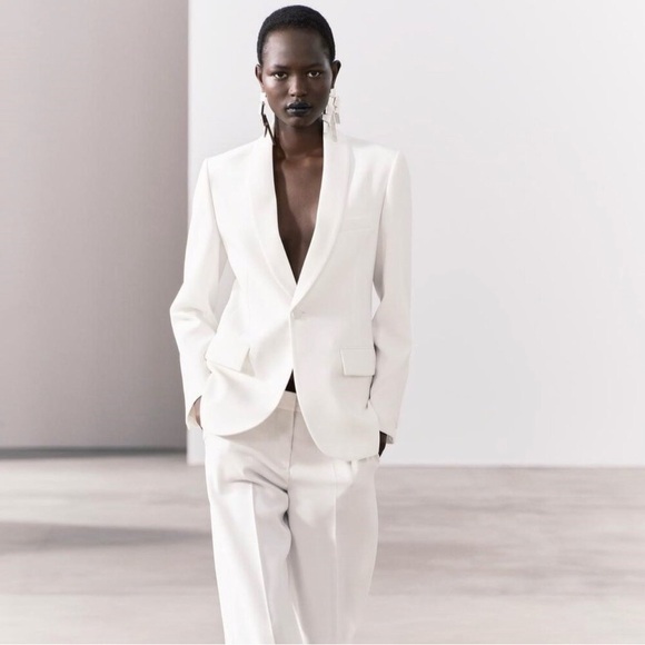 Zara NWT White Blazer - Picture 6 of 11